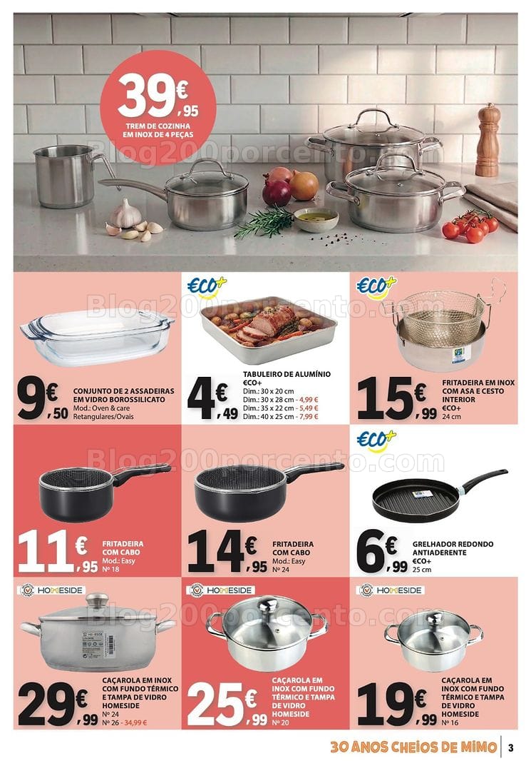 Antevisão Folheto E-LECLERC Bazar Promoções de 10 a 23 setembro